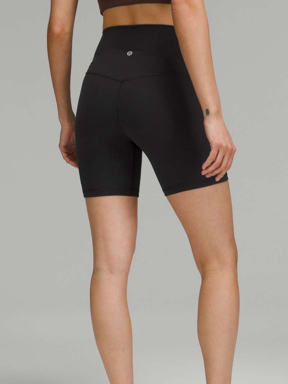 Lululemon Align 6" Inseam High Rise Black Active Bike Shorts Athleisure Casual